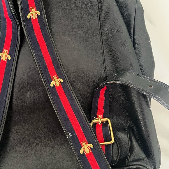Gucci Black Backpack Sleek Design - Picture 6 of 9